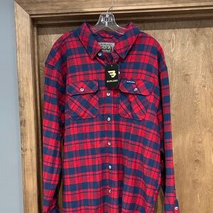 Burlebo Flannel Button Up